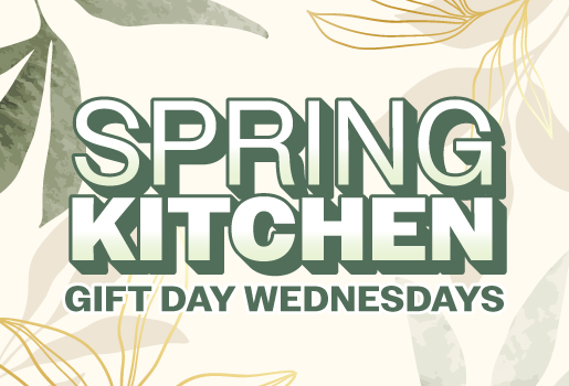 MARCH GIFT DAY WEDNESDAYS